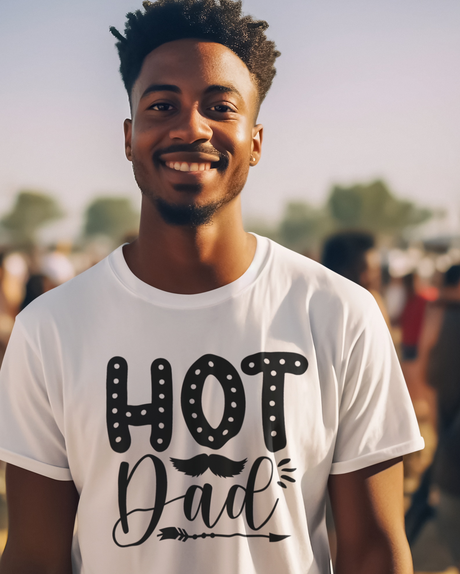 Hot Dad Unisex t-shirt