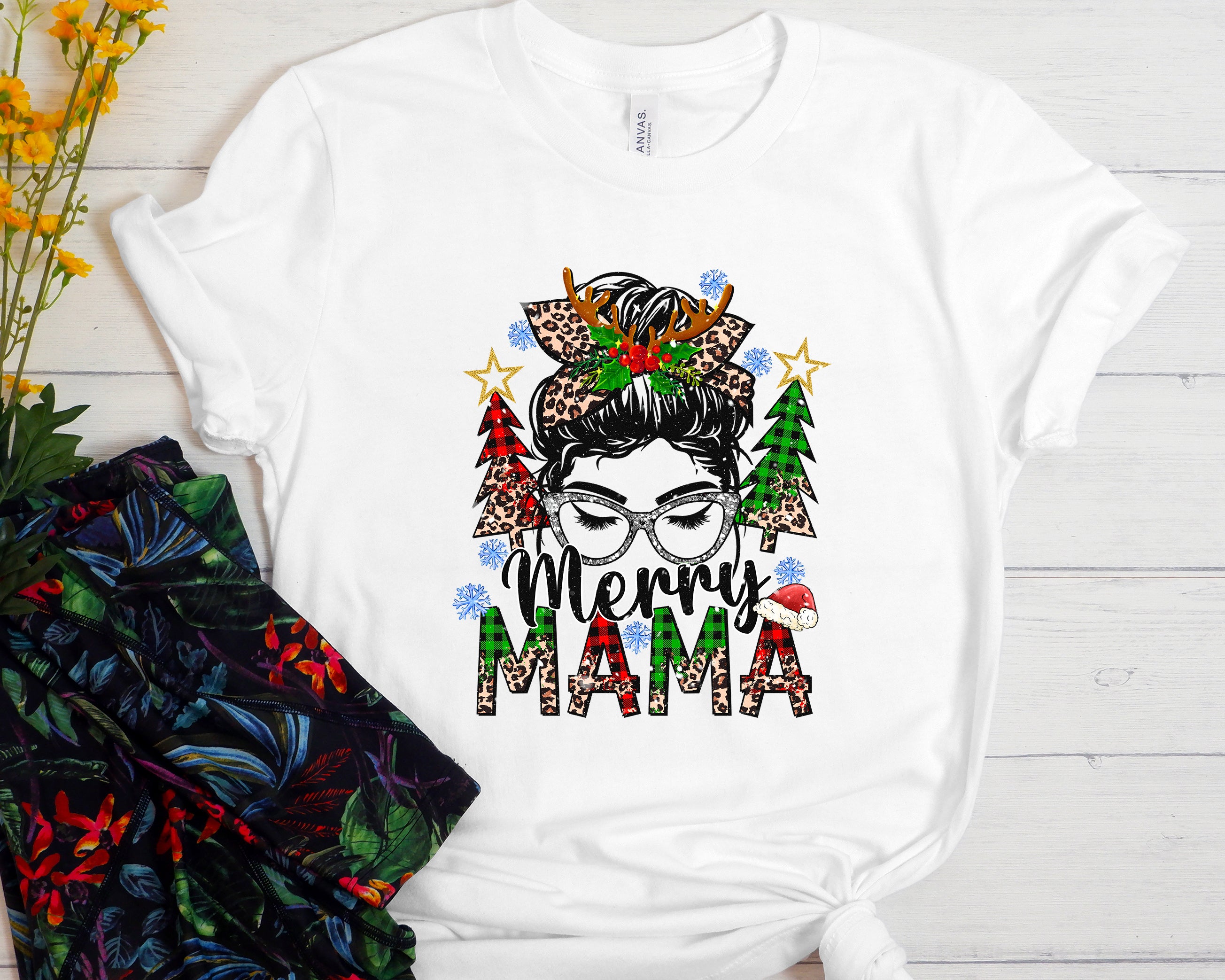 Merry Mama Unisex t-shirt