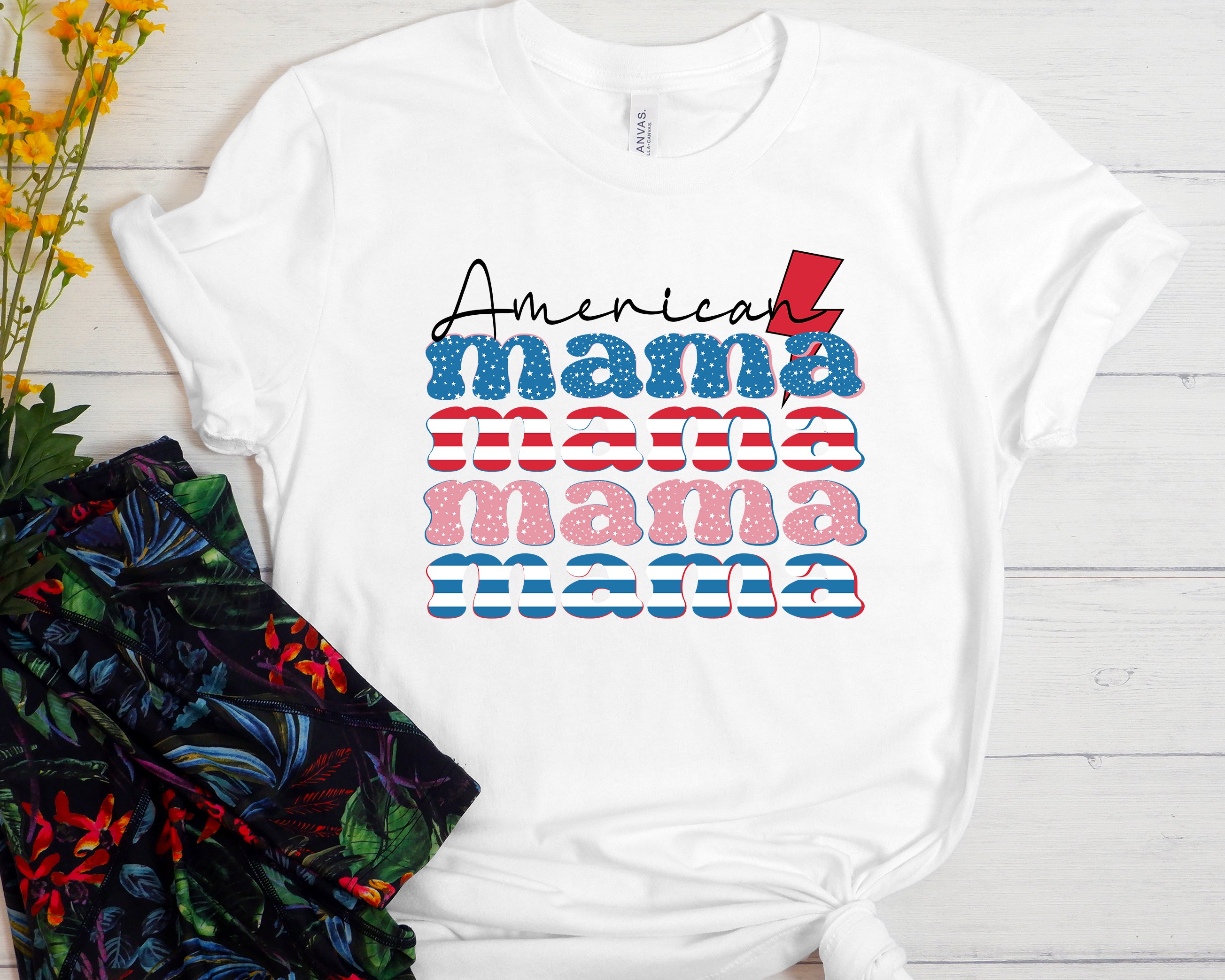 American Mama Unisex t-shirt