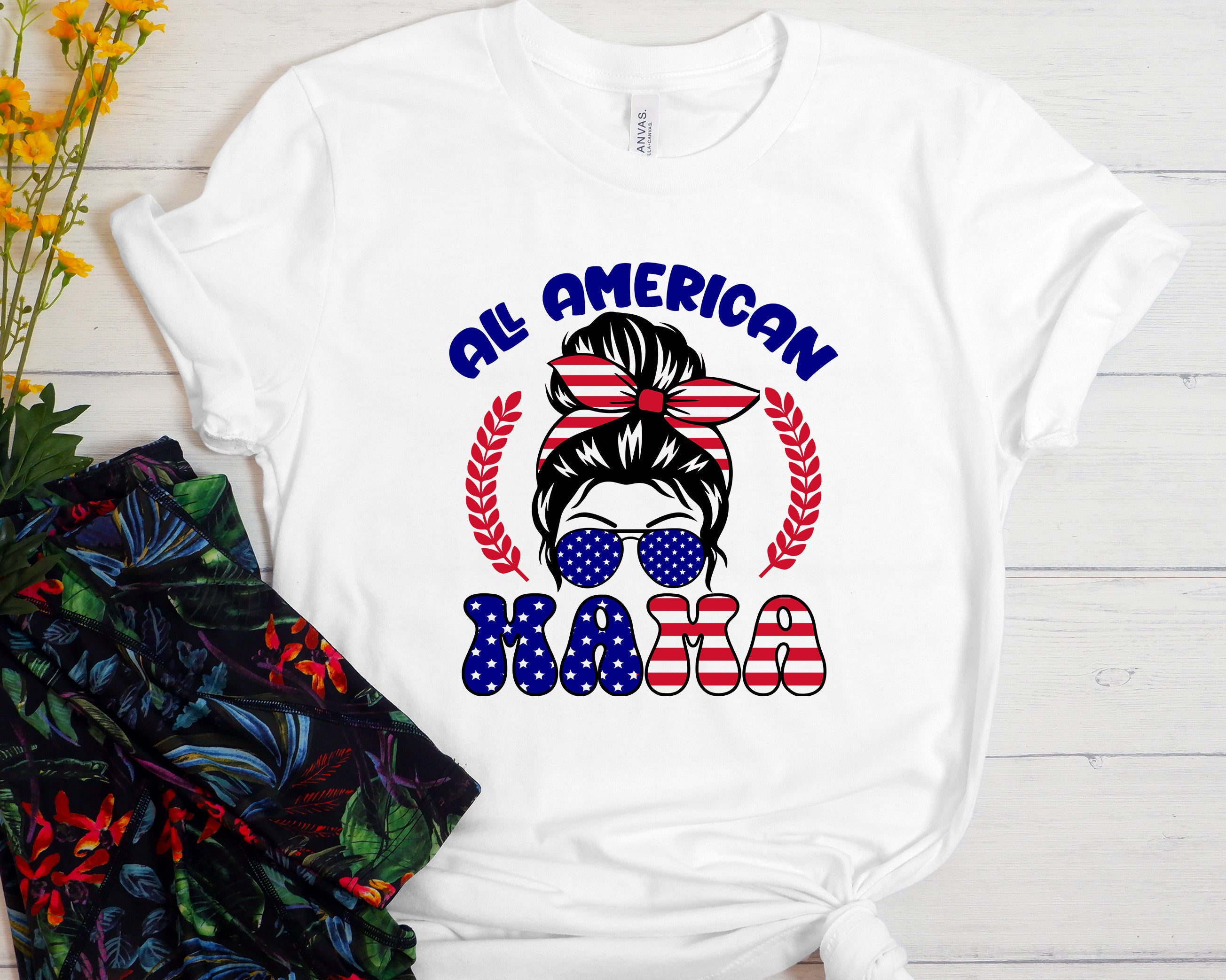 All American Mama Unisex t-shirt