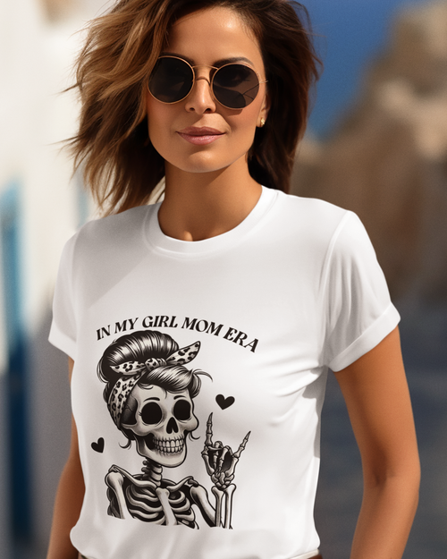 Girl Mom Era Mother Skeleton Unisex t-shirt