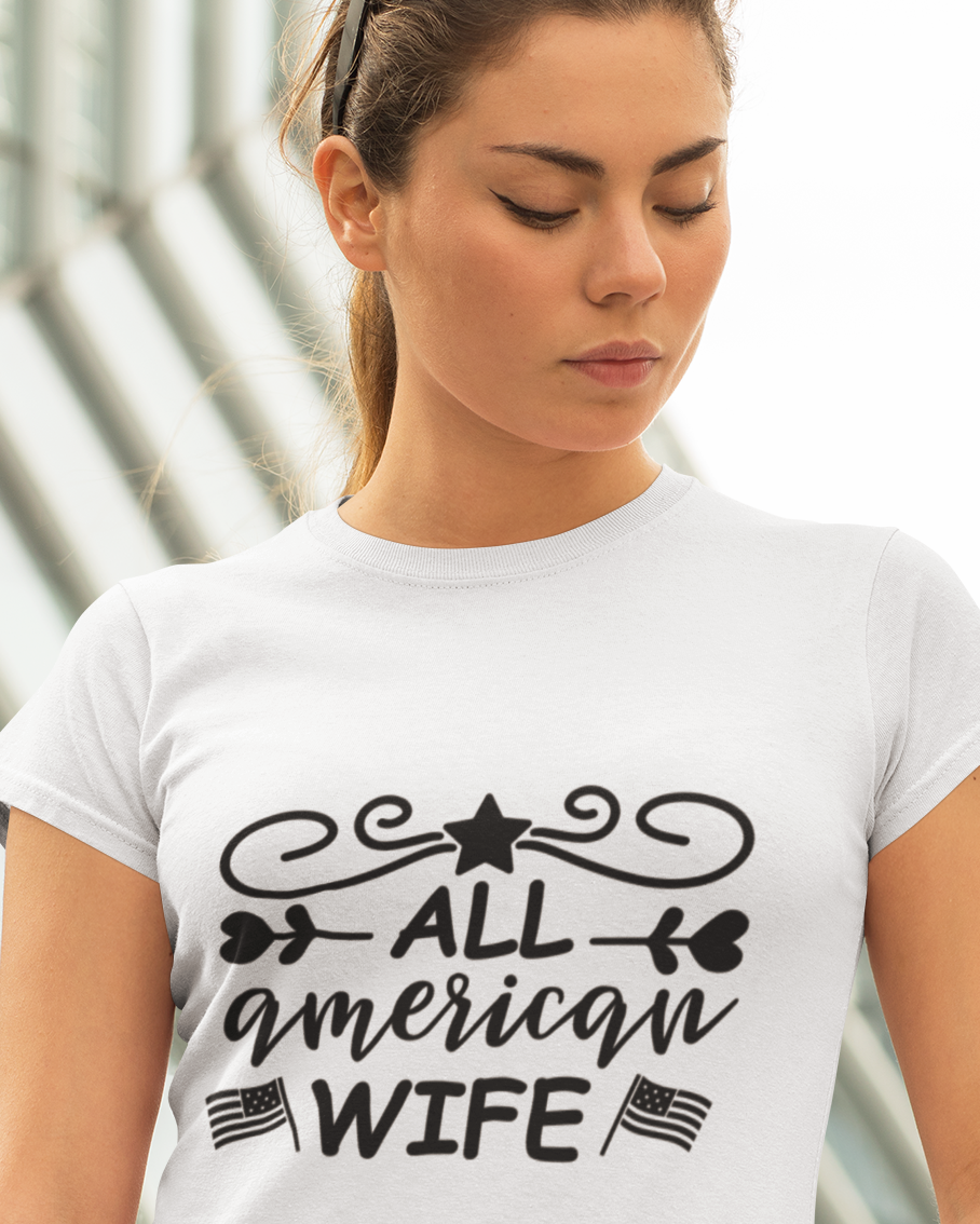 All American Wife Unisex t-shirt