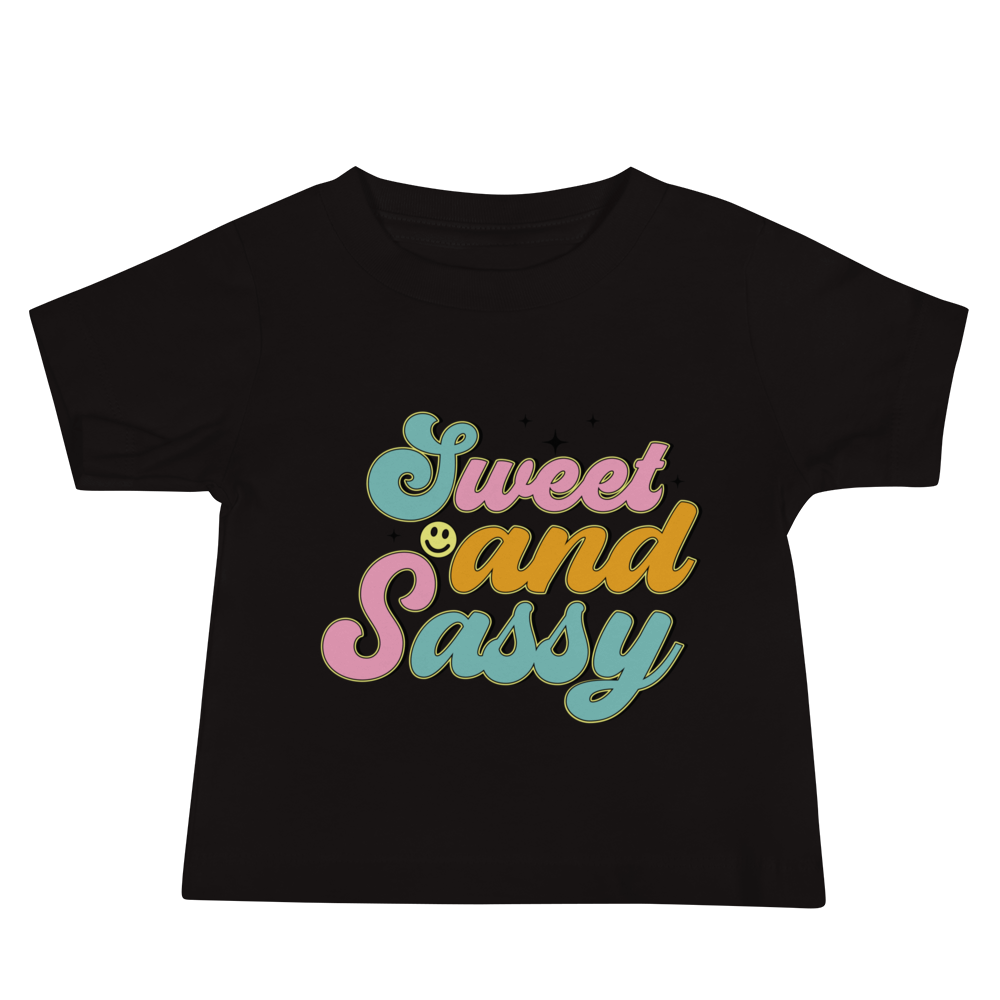 Sweet And Sassy Baby Jersey Short Sleeve Tee