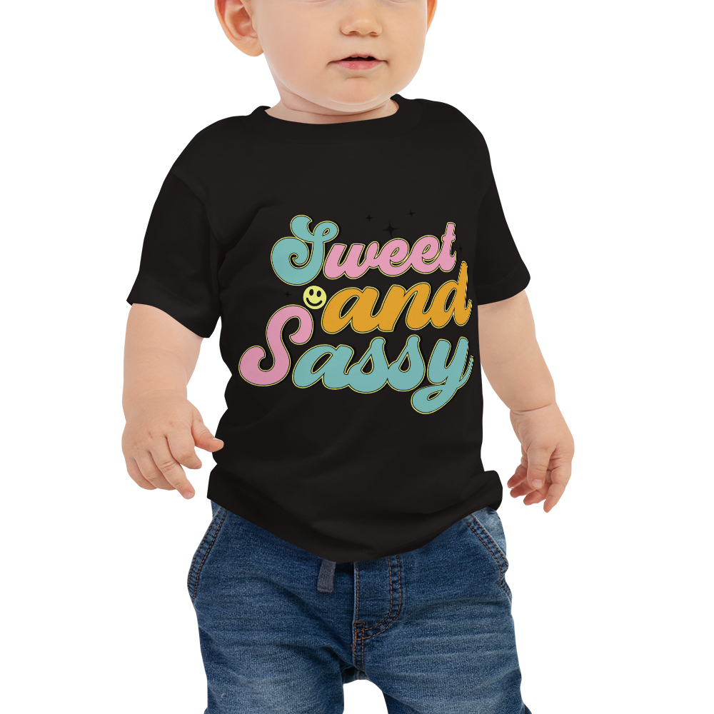 Sweet And Sassy Baby Jersey Short Sleeve Tee