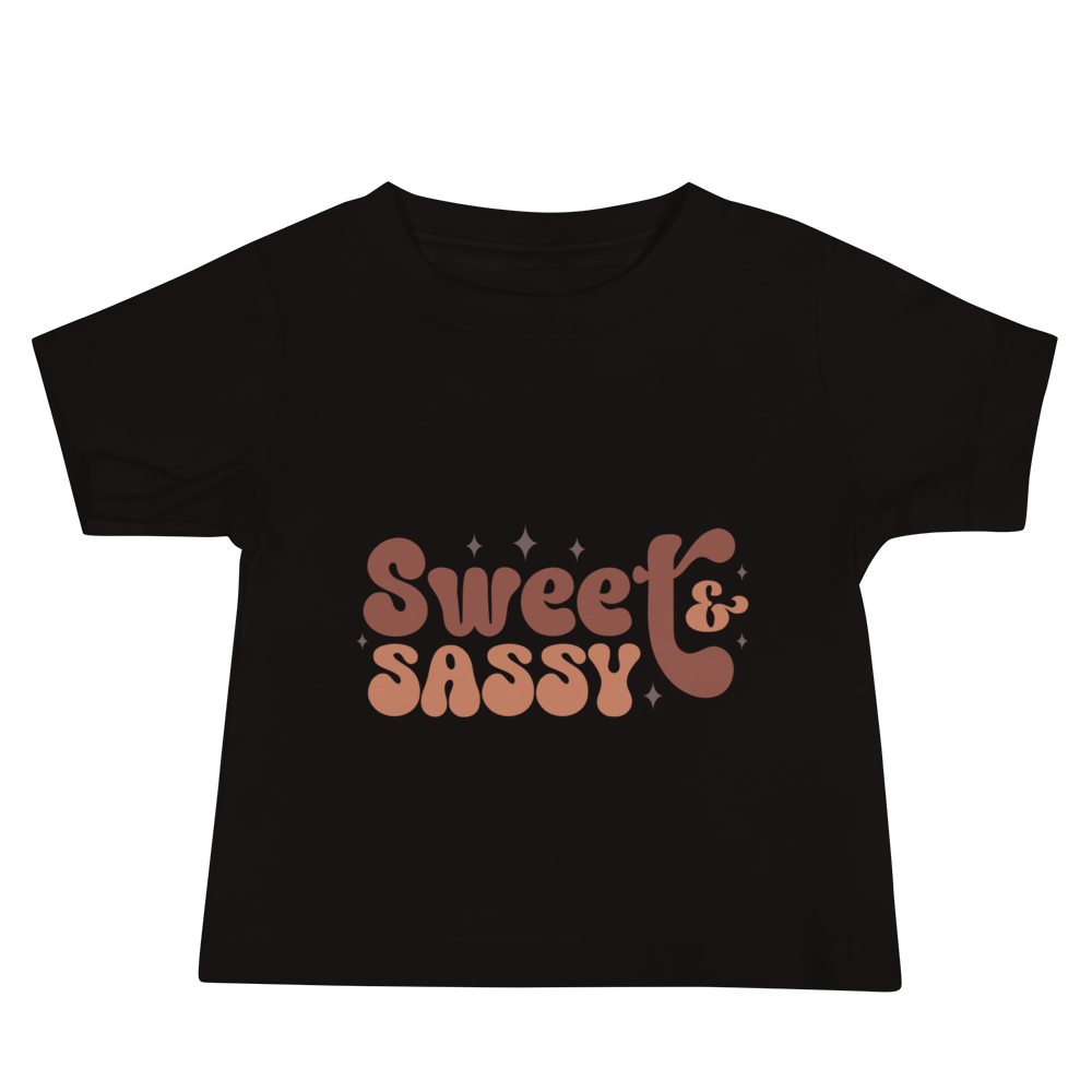 Sweet And Sassy Baby Jersey Short Sleeve Tee