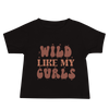 Wild Like My Curls Baby Jersey Short Sleeve Tee