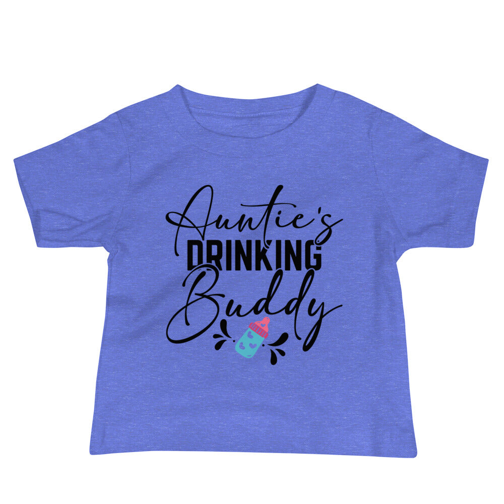 Auntie's drinking Buddy Baby Jersey Short Sleeve Tee