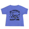 My Favorite time Is Sleepy time Baby Jersey Short Sleeve Tee