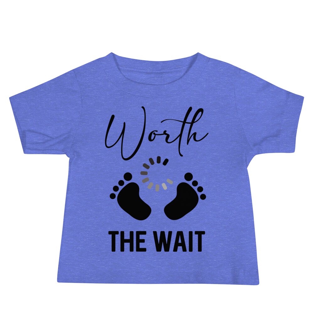 Worth The Wait Baby Jersey Short Sleeve Tee