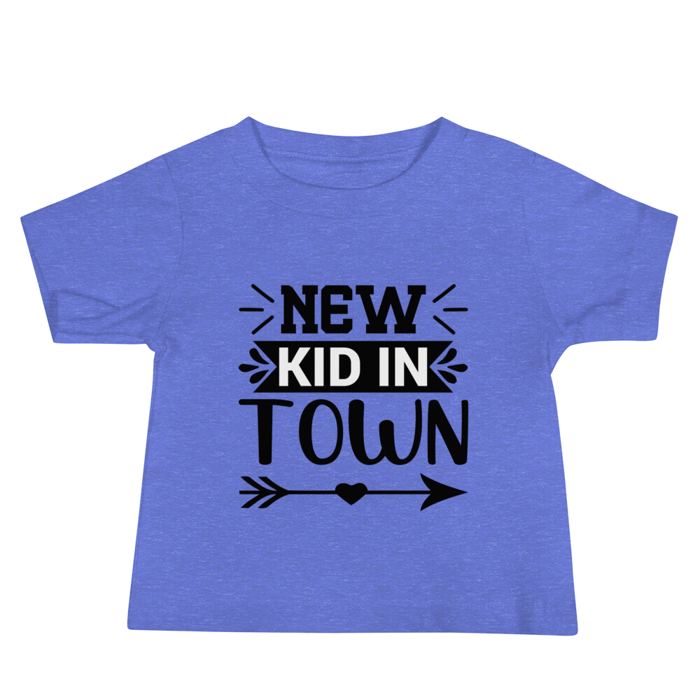 New Kid In Town Baby Jersey Short Sleeve Tee