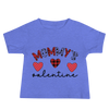 mommy's Valentine Baby Jersey Short Sleeve Tee