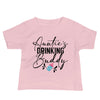 Auntie's drinking Buddy Baby Jersey Short Sleeve Tee