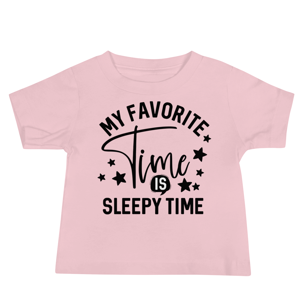 My Favorite time Is Sleepy time Baby Jersey Short Sleeve Tee