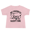 My Favorite time Is Sleepy time Baby Jersey Short Sleeve Tee