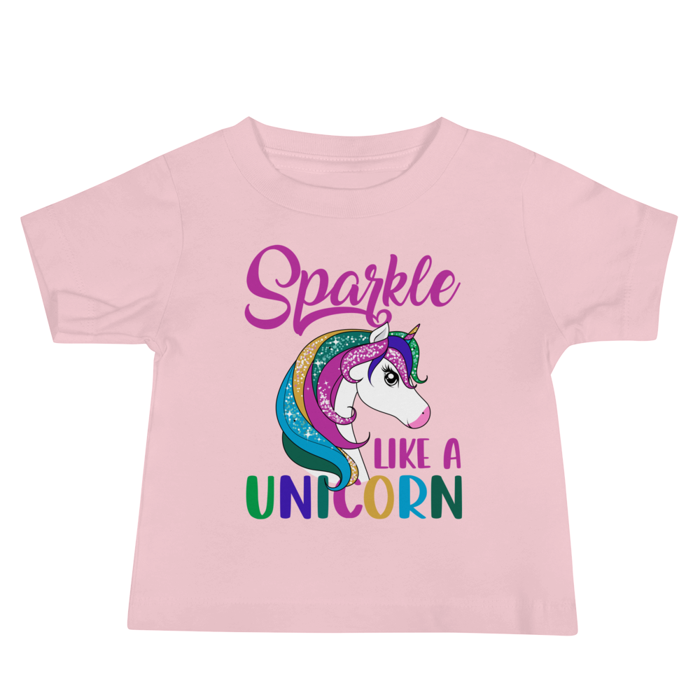 Sparkle Like A Unicorn Baby Jersey Short Sleeve Tee