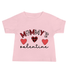 mommy's Valentine Baby Jersey Short Sleeve Tee