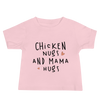 Chicken Nugs And Mama Hugs Baby Jersey Short Sleeve Tee