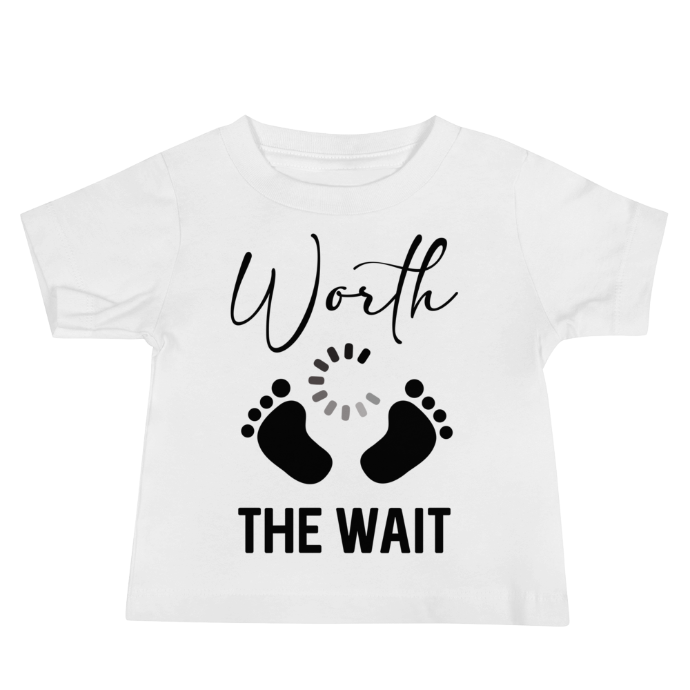 Worth The Wait Baby Jersey Short Sleeve Tee