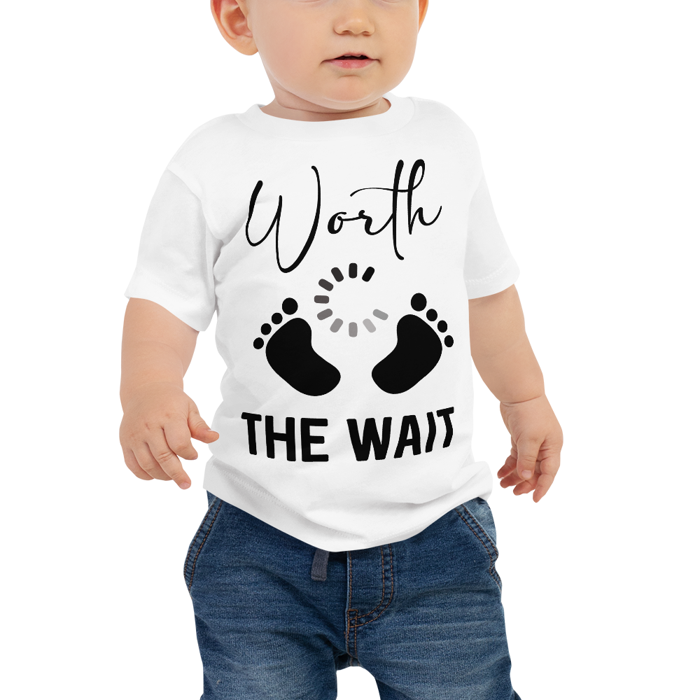 Worth The Wait Baby Jersey Short Sleeve Tee