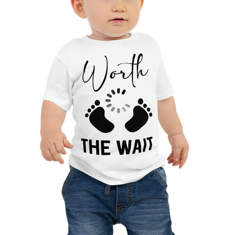 Worth The Wait Baby Jersey Short Sleeve Tee