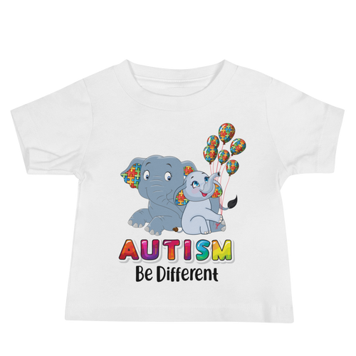 Autism Be Different Baby Jersey Short Sleeve Tee