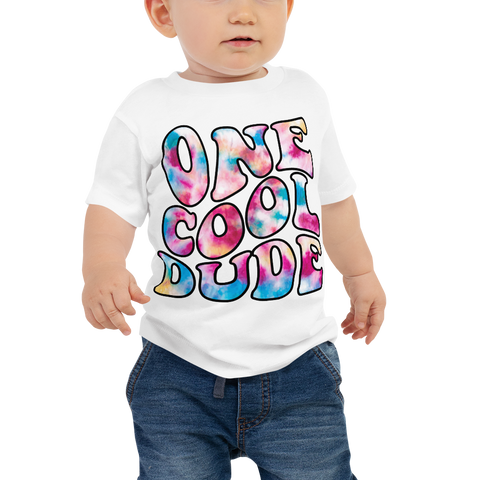 One Cool Dude Baby Jersey Short Sleeve Tee