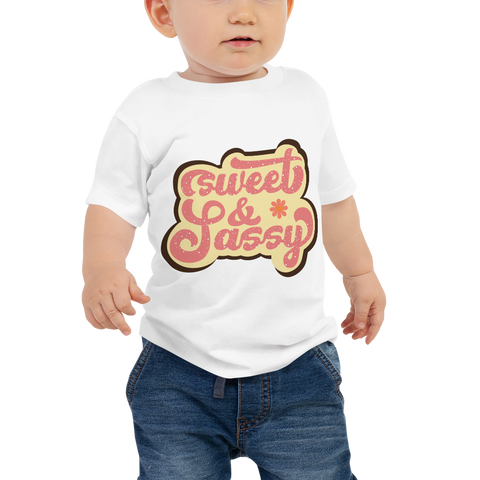 Sweet And Sassy Baby Jersey Short Sleeve Tee