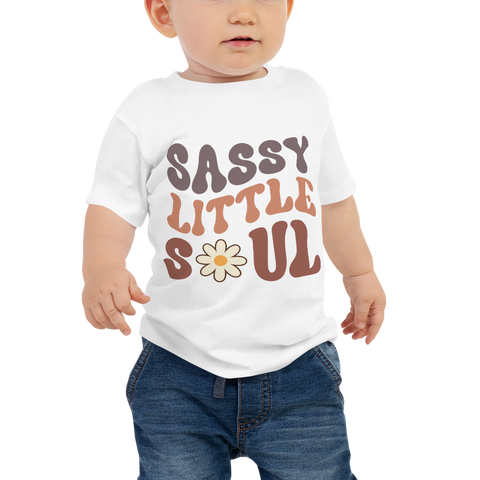 Sassy Little Soul Baby Jersey Short Sleeve Tee