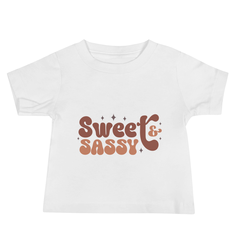 Sweet And Sassy Baby Jersey Short Sleeve Tee