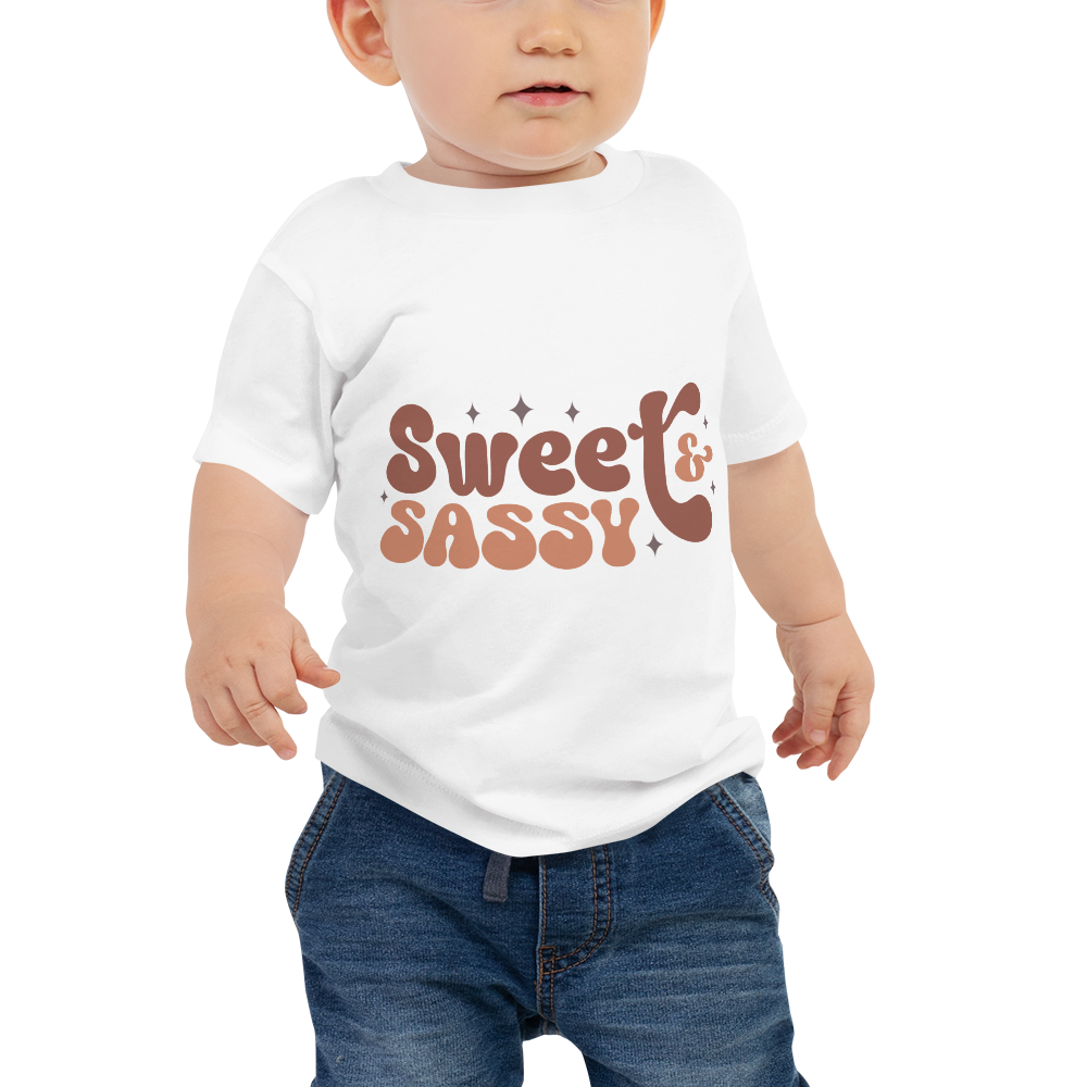 Sweet And Sassy Baby Jersey Short Sleeve Tee