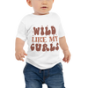 Wild Like My Curls Baby Jersey Short Sleeve Tee