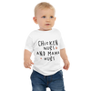 Chicken Nugs And Mama Hugs Baby Jersey Short Sleeve Tee