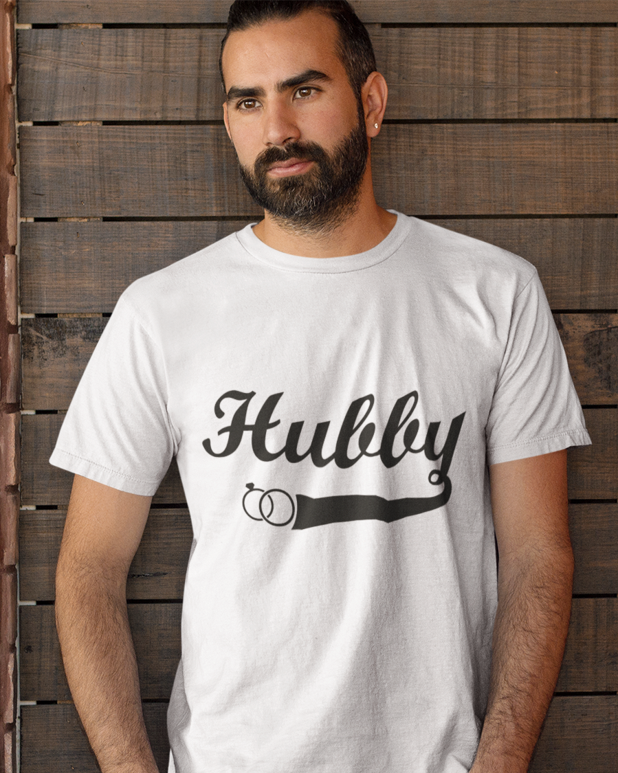 Hubby Wifey Unisex t-shirt