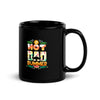 Hot Dad Summer Black Glossy Mug