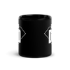 Super Dad Black Glossy Mug