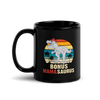 Bonus Mamasaurus Black Glossy Mug