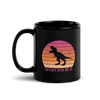 Mamasaurus Black Glossy Mug