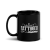 Tattooed Mama Black Glossy Mug