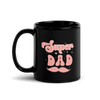 Super Dad Black Glossy Mug