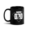 Super Dad Black Glossy Mug