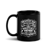 World's Best Father Greatest Dad Limited Edition Black Glossy Mug