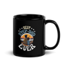 Best Step-Dad Ever Black Glossy Mug