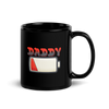 Daddy Low Battery Black Glossy Mug