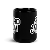 Bad Mom Club Black Glossy Mug