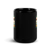 Hot Dad Summer Black Glossy Mug