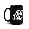 Bad Mom Club Black Glossy Mug