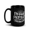 Proud Member Of The Bad Moms Club Black Glossy Mug