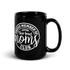 Proud Member Of The Bad Moms Club Black Glossy Mug