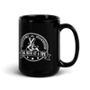 Surviving Fatherhood One Beer At A time Black Glossy Mug