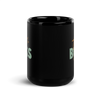 The Boss Black Glossy Mug